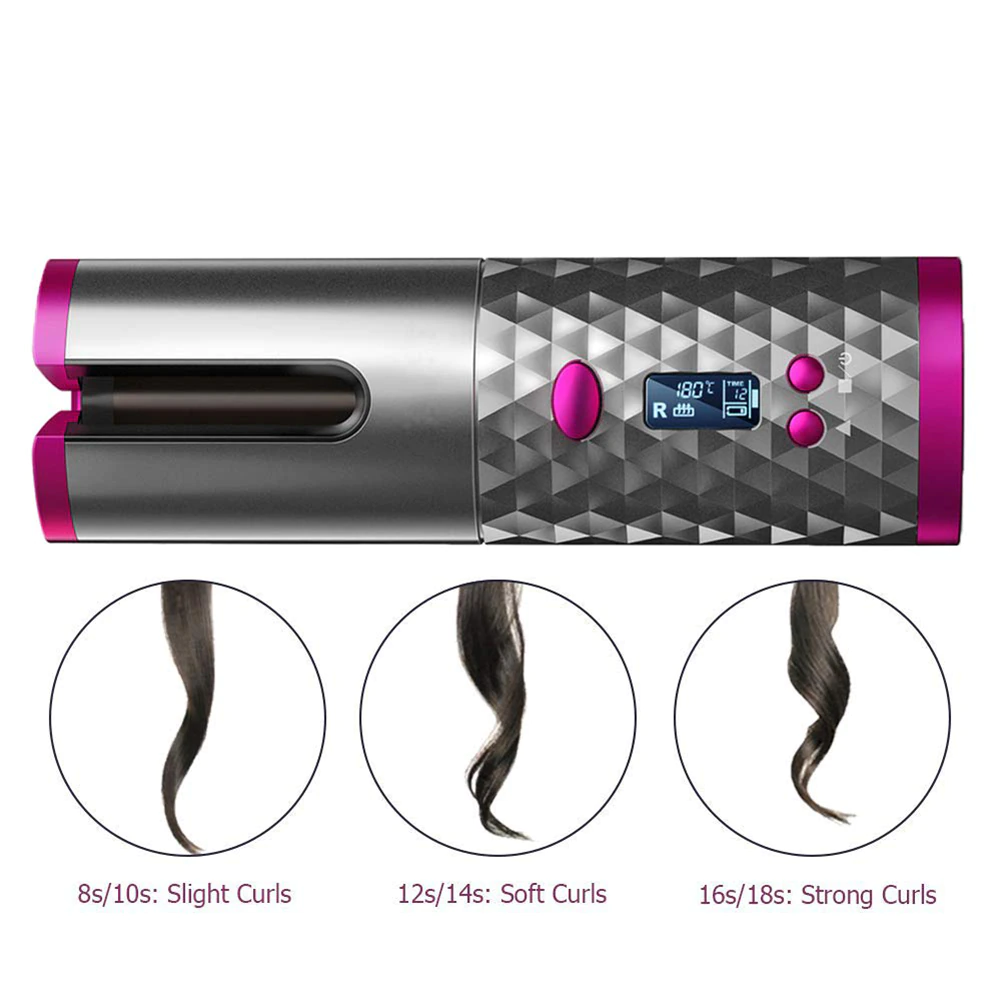 LuxeHarmony™ Portable Hair Curler